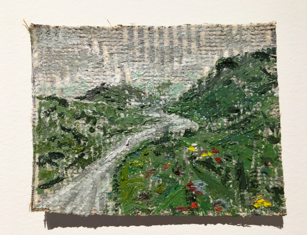 …a dense fog filled the valley, like cotton stuffing in a new pill jar…