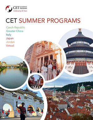 CET Summer Programs Brochure