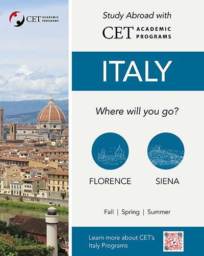 CET Italy Poster